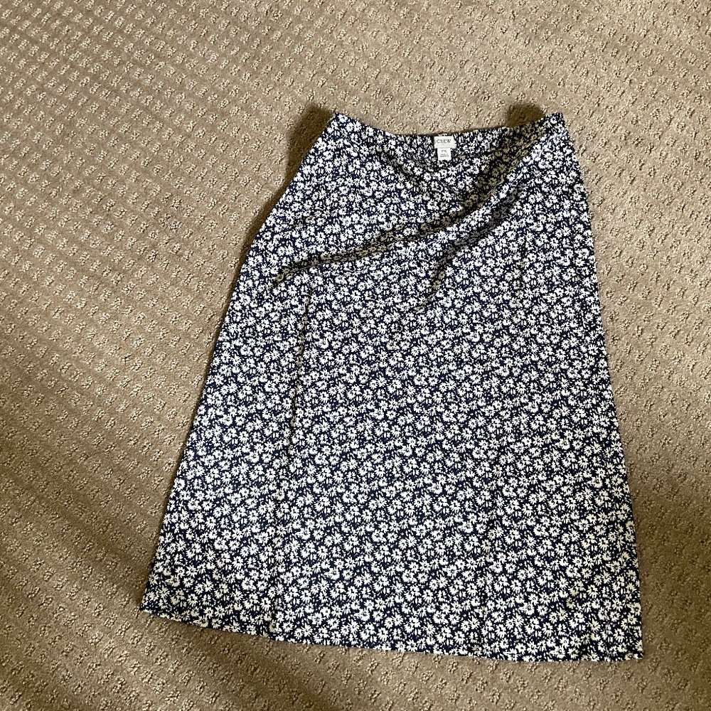 J crew Factory slip skirt